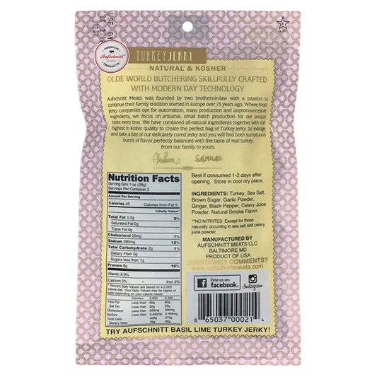 Aufschnitt Meats - Garlic Ginger Turkey Jerky