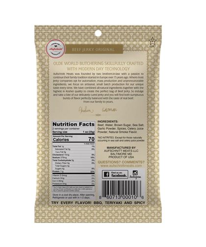 Aufschnitt Meats - Original Beef Jerky