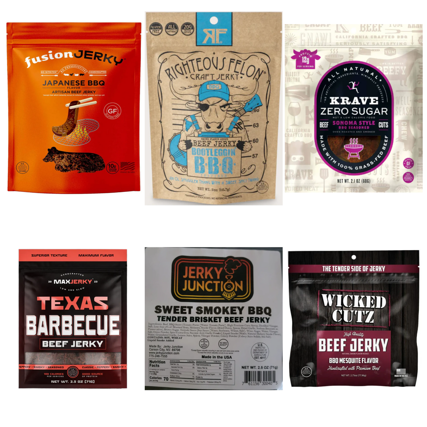 BBQ Beef Jerky Variety Pack