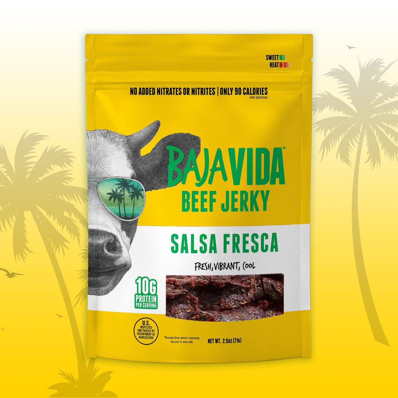 Baja Vida Jerky - Salsa Fresca Beef Jerky (2.5 oz)