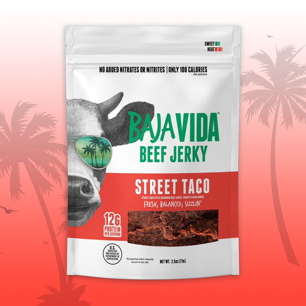 Baja Vida Jerky - Street Taco Beef Jerky (2.5 oz)