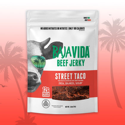Baja Vida Jerky - Street Taco Beef Jerky (2.5 oz)