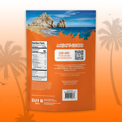 Baja Vida Jerky - Sweet Orange Beef Jerky (2.5 oz)