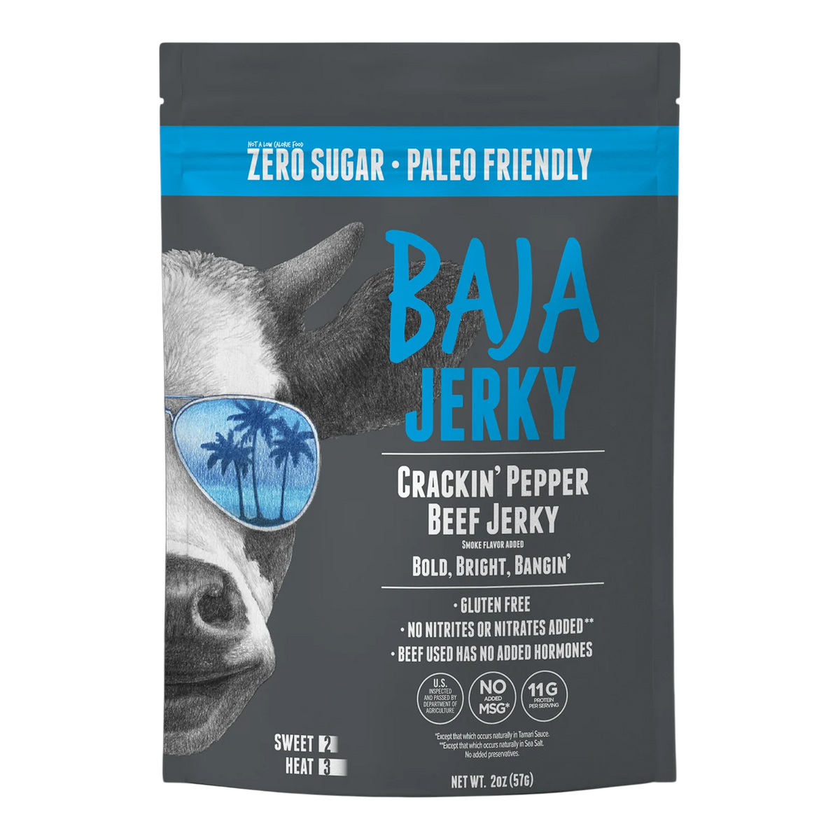 Baja Vida Jerky - Crackin' Pepper Beef Jerky