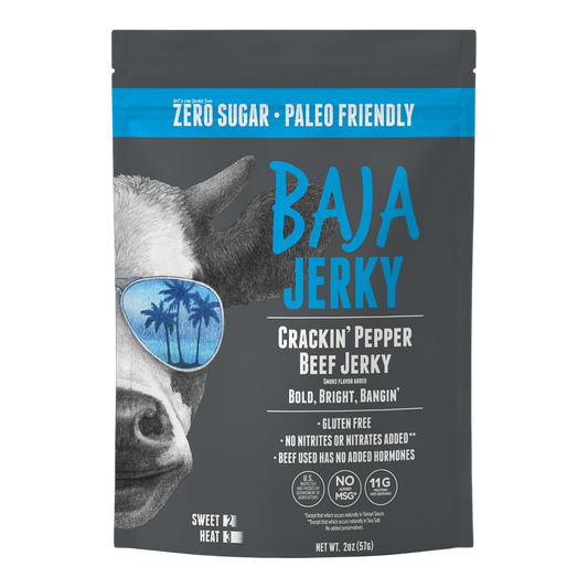 Baja Vida Jerky - Crackin' Pepper Beef Jerky