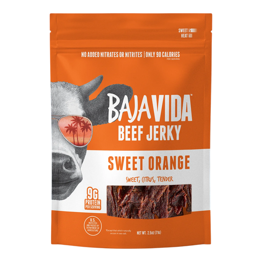 Baja Vida Jerky - Sweet Orange Beef Jerky
