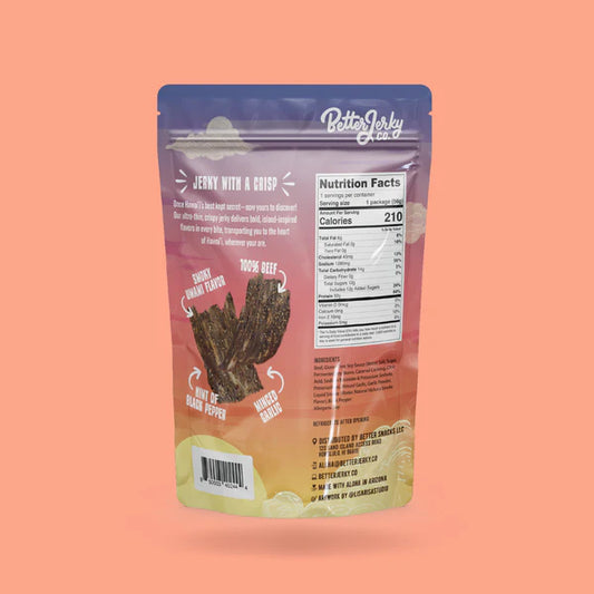 Better Jerky Co - Garlic Beef Jerky