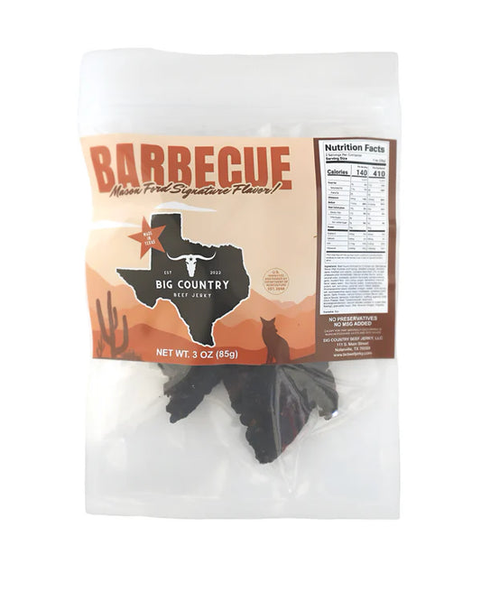 Big Country Beef Jerky - Barbecue Beef Jerky