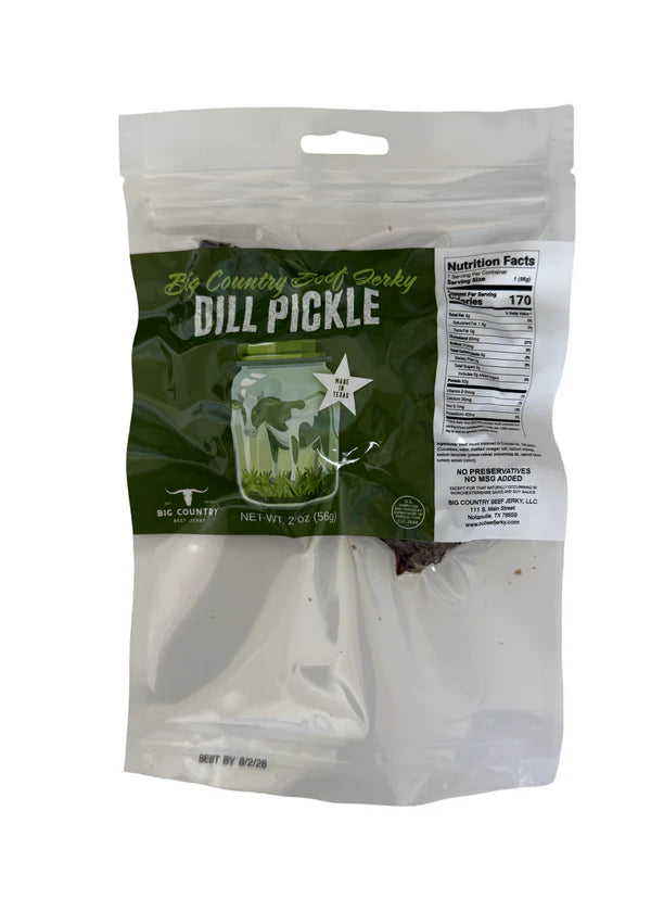 Big Country Beef Jerky - Dill Pickle Beef Jerky