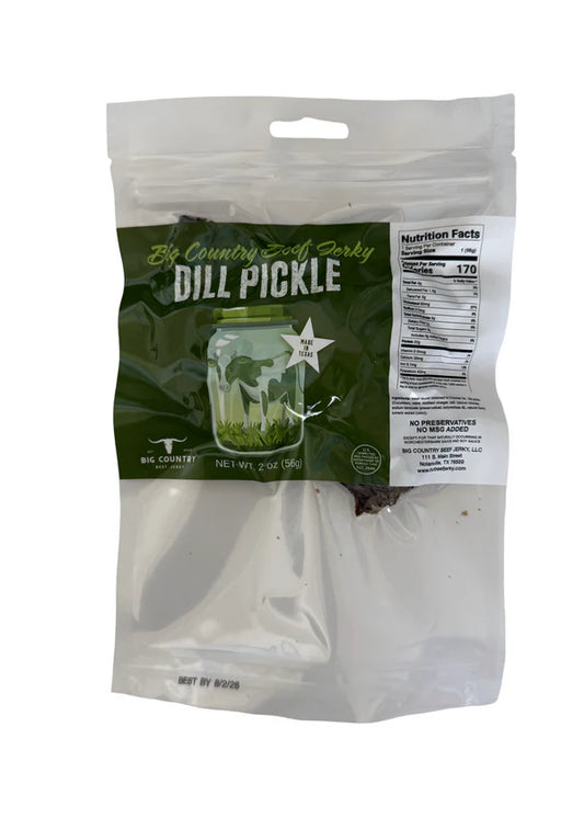 Big Country Beef Jerky - Dill Pickle Beef Jerky
