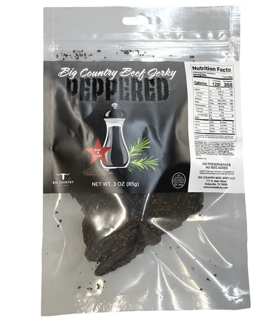 Big Country Beef Jerky - Peppered Beef Jerky
