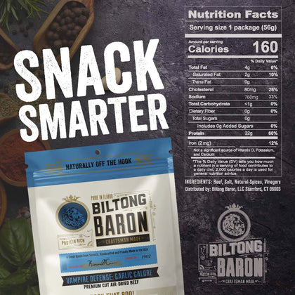 Biltong Baron - Garlic Galore Biltong