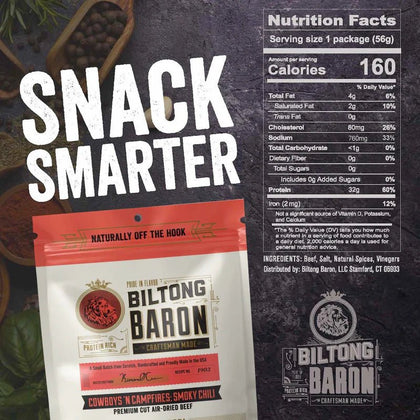 Biltong Baron - Smoky Chili Biltong