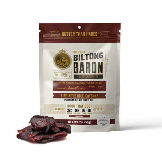 Biltong Baron - Spicy Cayenne Biltong