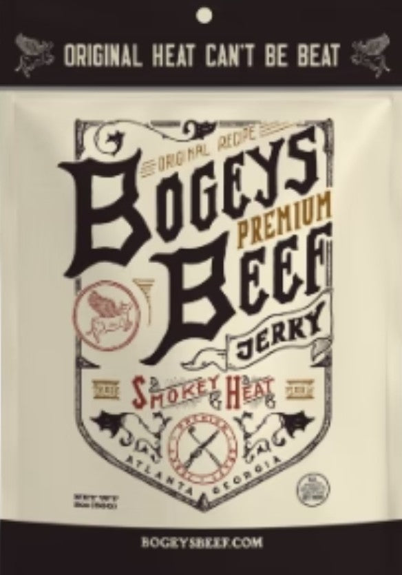 Bogeys Beef Jerky - Smokey Heat Beef Jerky