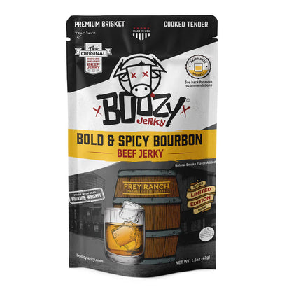 Boozy Jerky - Bold & Spicy Bourbon Beef Jerky