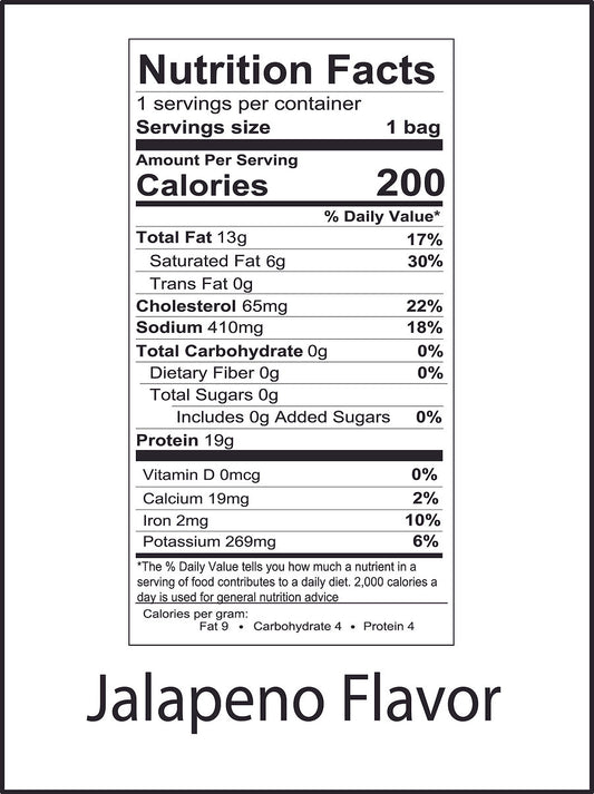 Borracho Jerky - Habanero Limon Beef Jerky