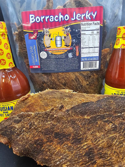 Borracho Jerky - New Flavor Louisiana Style Beef Jerky