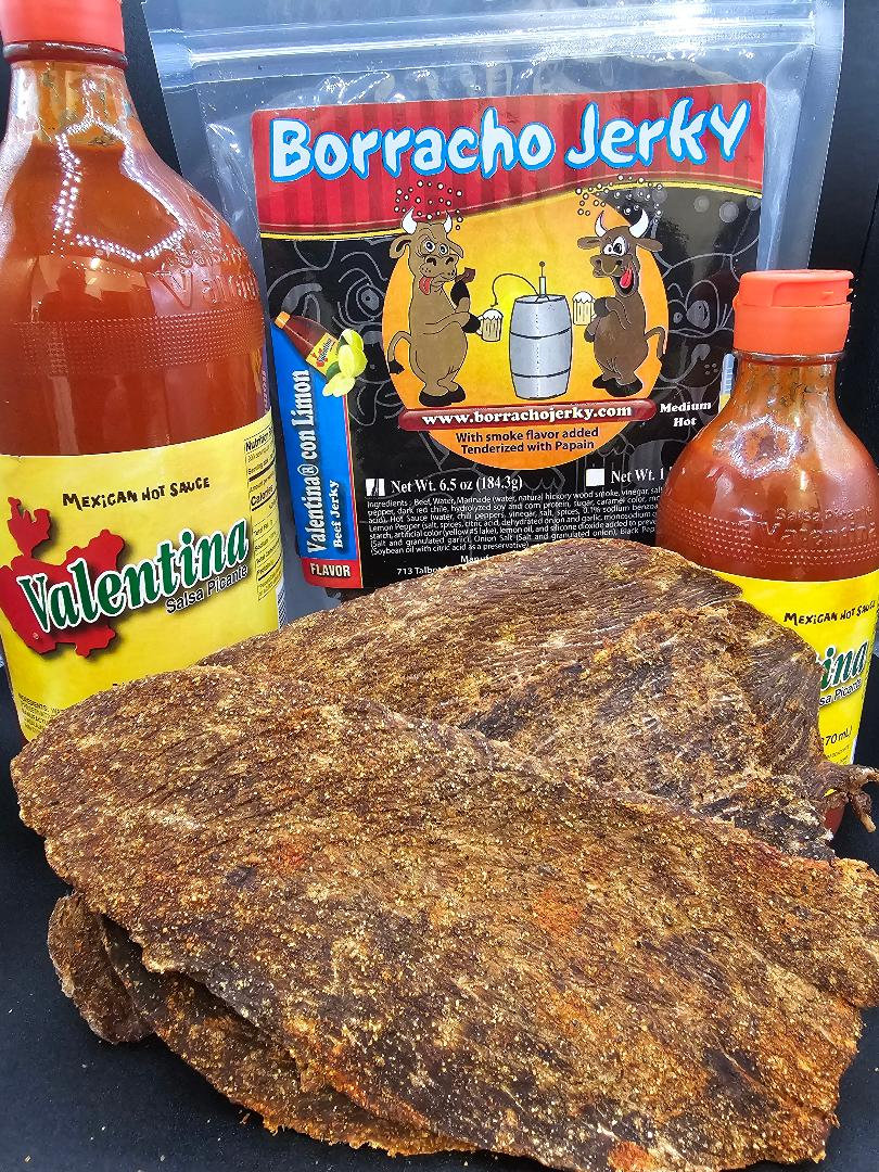 Borracho Jerky - New Flavor Valentina Beef Jerky