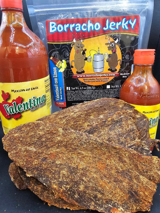 Borracho Jerky - New Flavor Valentina Beef Jerky