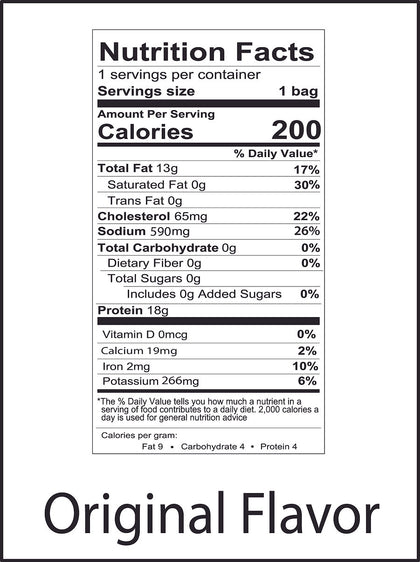 Borracho Jerky - Original Flavor Beef Jerky