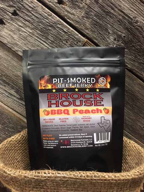 Brockhouse - BBQ Peach Beef Jerky