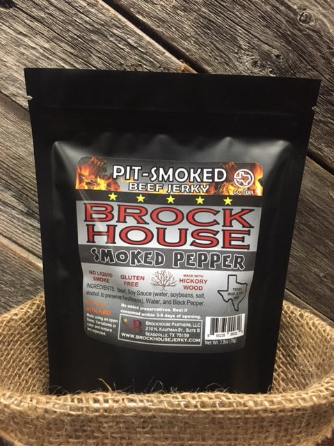 Brockhouse - Smoked Pepper Beef Jerky