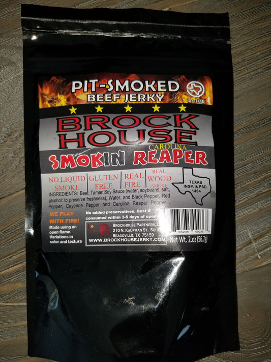 Brockhouse - Smokin Carolina Reaper Beef Jerky