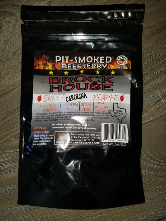 Brockhouse - Sweet Carolina Reaper Beef Jerky