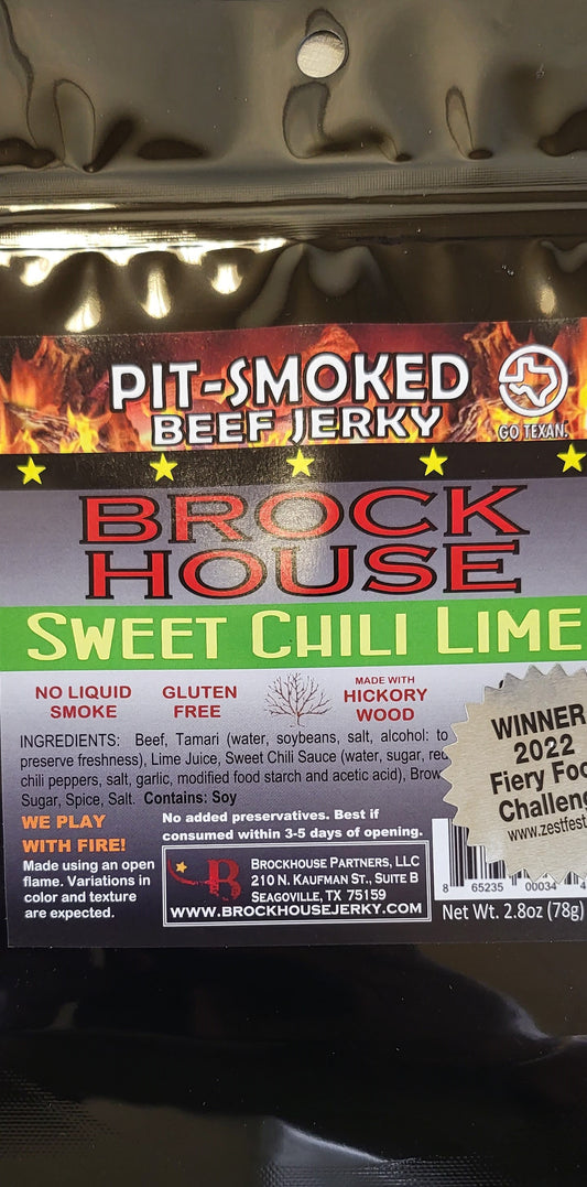 Brockhouse - Sweet Chili Lime Beef Jerky