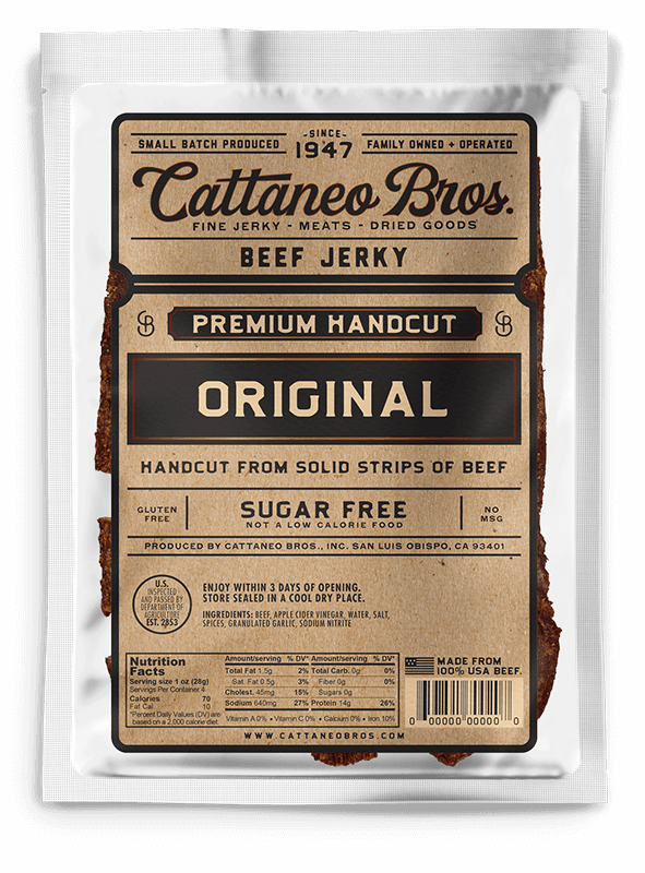 Cattaneo Bros - Original Premium Handcut Beef Jerky