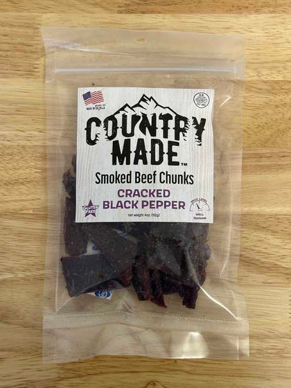 Country Made - Cracked Black Pepper Beef Jerky