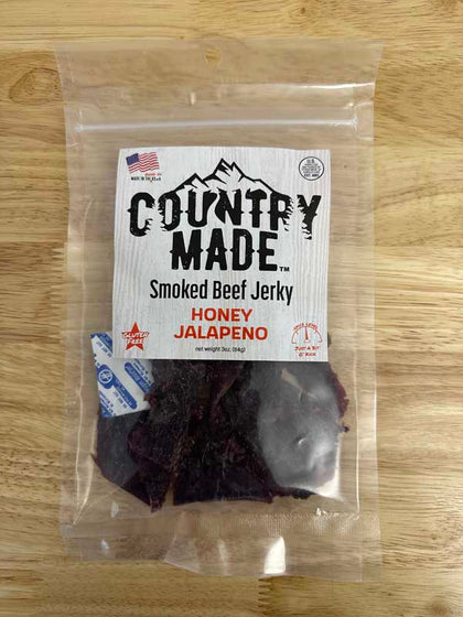 Country Made - Honey Jalapeno Smoked Beef Jerky