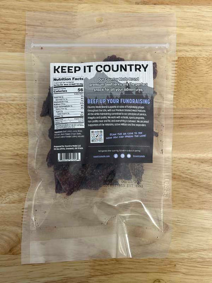 Country Made - Lemon Pepper Smoked Beef Jerky