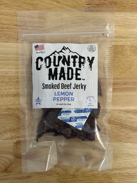 Country Made - Lemon Pepper Smoked Beef Jerky