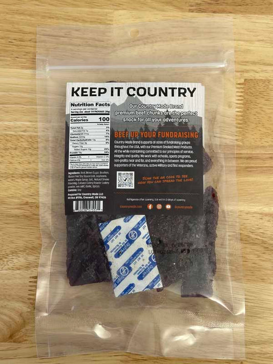 Country Made - Maple Bourbon Smoked Beef Jerky