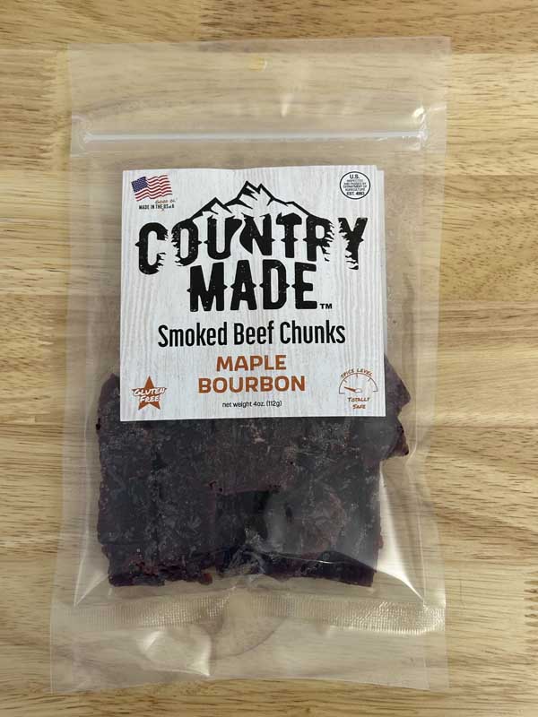 Country Made - Maple Bourbon Smoked Beef Jerky