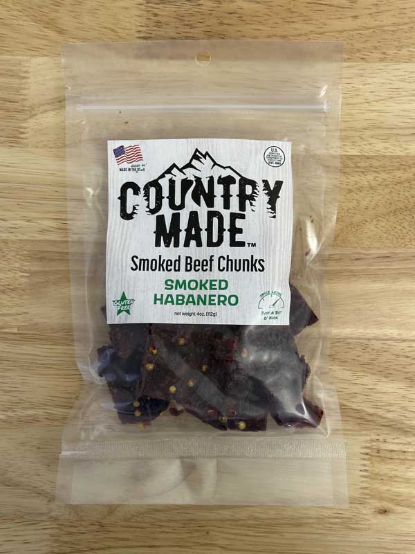 Country Made - Smoked Habanero Smoked Beef Jerky
