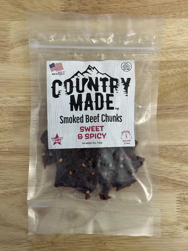 Country Made - Sweet & Spicy Smoked Beef Jerky