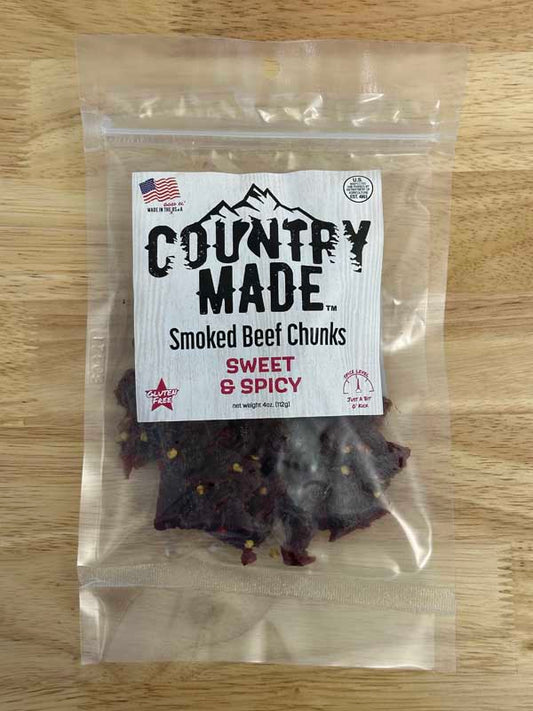 Country Made - Sweet & Spicy Smoked Beef Jerky