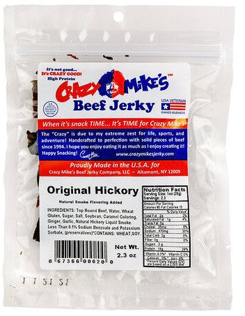 Crazy Mike's Jerky - Original Hickory