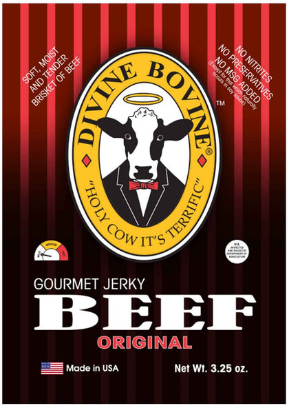 Divine Bovine - Original Beef Jerky (3.25 oz)