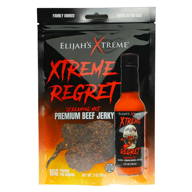 Elijahs Xtreme - Xtreme Regret Spicy Beef Jerky