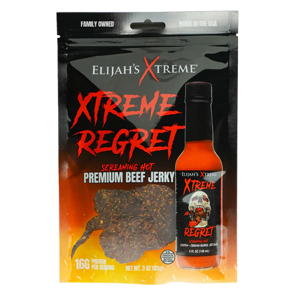 Elijahs Xtreme - Xtreme Regret Spicy Beef Jerky
