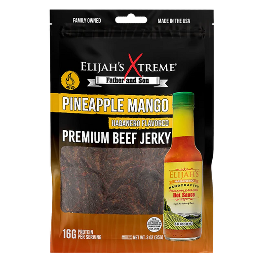 Elijahs Xtreme - Pineapple Mango Habanero Beef Jerky