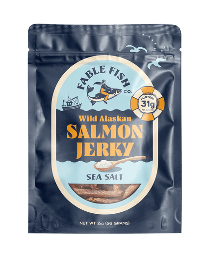 Fable Fish Co - Sea Salt Salmon Jerky