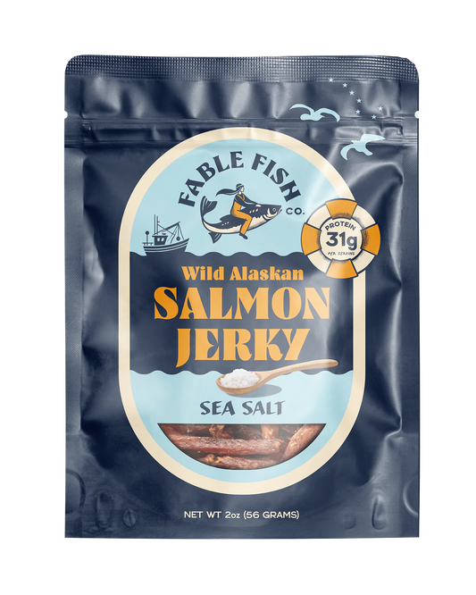 Fable Fish Co - Sea Salt Salmon Jerky