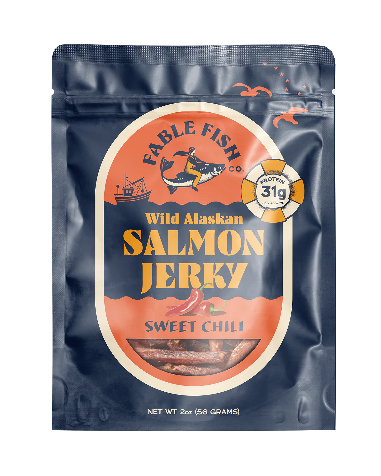Fable Fish Co - Sweet Chili Salmon Jerky