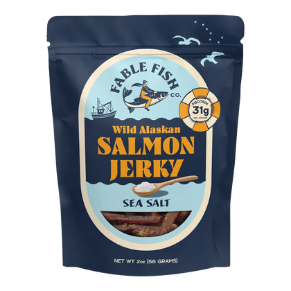 Fable Fish Co - Sea Salt Salmon Jerky