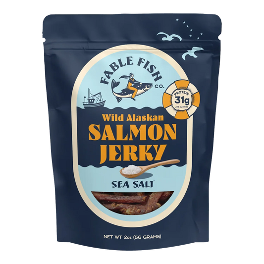 Fable Fish Co - Sea Salt Salmon Jerky